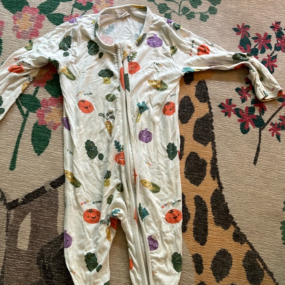 Angel Dear Zipper Footie